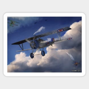 Billy Bishop - Canadian WWI Ace Pilot Sticker